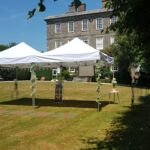 Laser clay Wedding set up at Kingston Estate